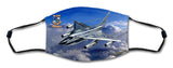 B-58 Face Mask Metal Sign