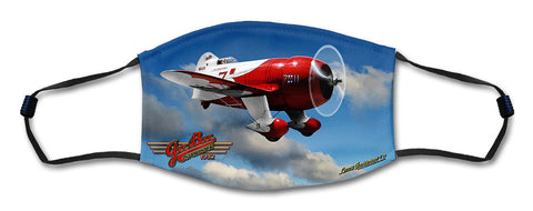 Gee Bee Face Mask Metal Sign