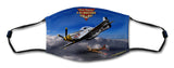 P 51 Face Mask Metal Sign