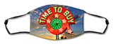 Time To Buy Face Mask Metal Sign