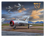 MIG 17 Metal Sign