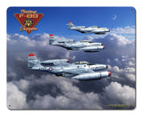 F 89 Scorpion Metal Sign