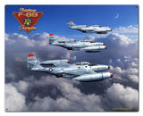 F 89 Scorpion Metal Sign