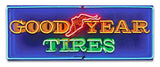 Goodyear Sign Metal Sign