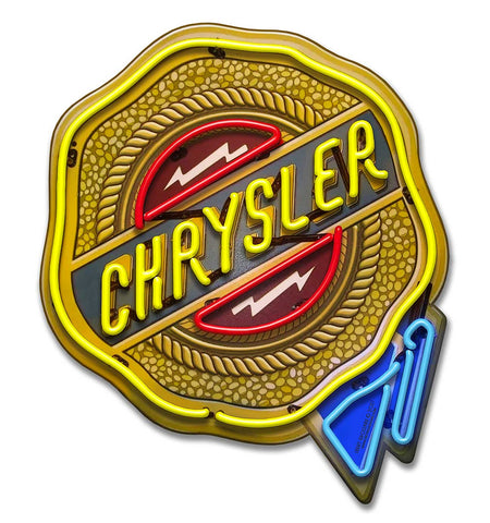 Chrysler Sign Metal Sign
