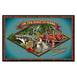 Road To Hana 19 x 12 Custom Shape Metal Sign
