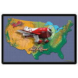 GEE BEE RACER MAP 36 x 24 Satin Metal Sign
