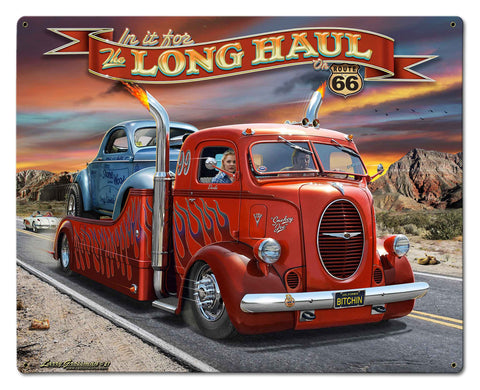 1939 FORD TRUCK 30 x 24 Custom Shape Metal Sign