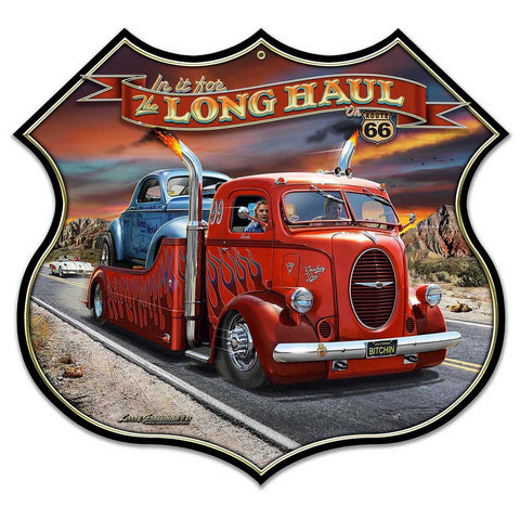 1939 FORD TRUCK SHIELD 22 x 20 Custom Shape Metal Sign
