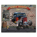 Hot Rods Forever 30 X 24 vintage metal sign Metal Sign