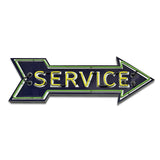 Arrow Service 18 X 6 vintage metal sign Metal Sign