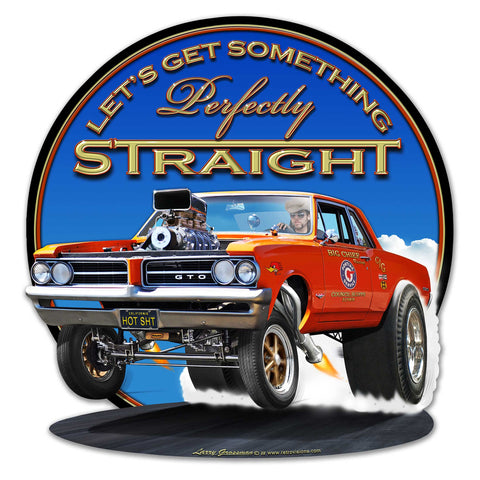 1964 GTO Gasser 16 X 16 vintage metal sign Metal Sign