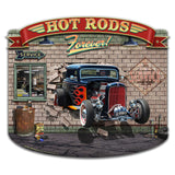 Hot Rods Forever 22 X 19 vintage metal sign Metal Sign