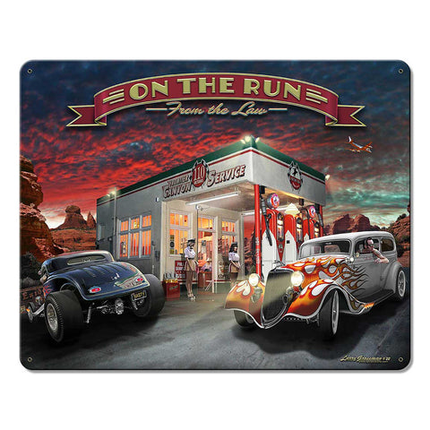 Canyon Gas 15 X 12 vintage metal sign Metal Sign