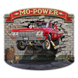 Mo Power Bustin' Out 18 X 16 vintage metal sign Metal Sign