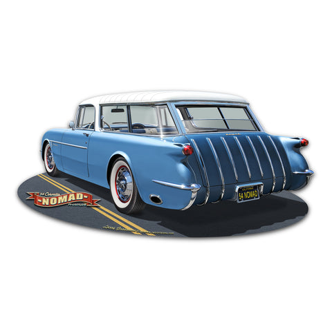 Nomad 16 X 8 vintage metal sign Metal Sign