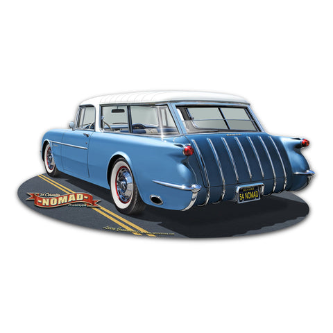 Nomad 22 X 11 vintage metal sign Metal Sign