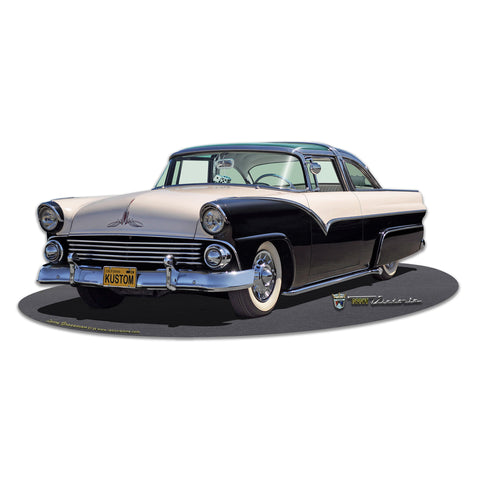 1955 Ford Kustom Metal Sign 22in X 10in Metal Sign