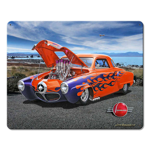 1950 Stude Gasser Metal Sign 15in X 12in Metal Sign