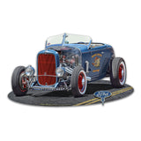 LGC431   1932 Roadster Hot Rod Cut out Metal Sign