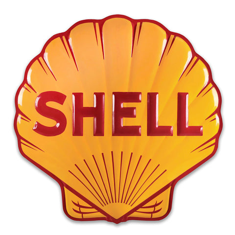 LGC457 - SHELL SIGN Metal Sign