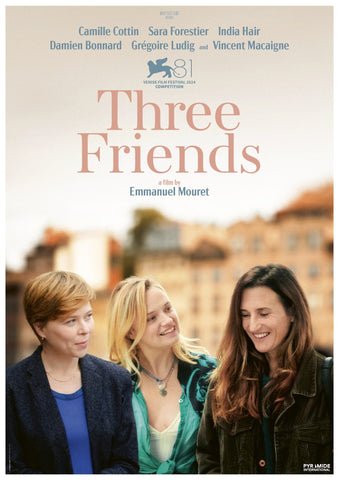Three Friends Style D Movie Poster 11 x 17 inch