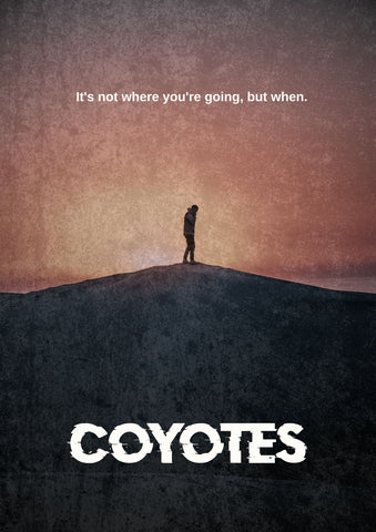Coyotes Style C Movie Poster 11 x 17 inch