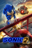 Sonic the Hedgehog 2 Style B Movie Poster 11 x 17 inch