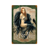 Black Fairy Absinthe Vintage Sign Metal Sign