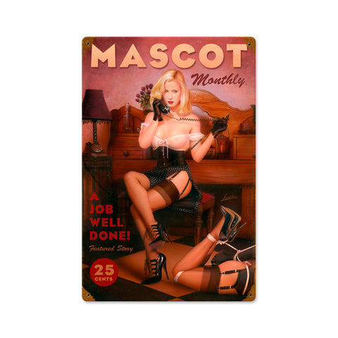 Job Well Done Vintage Sign Metal Sign