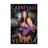 Carnivale Venezia Vintage Sign Metal Sign