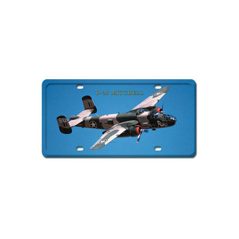B-25 Mitchell Vintage Sign Metal Sign