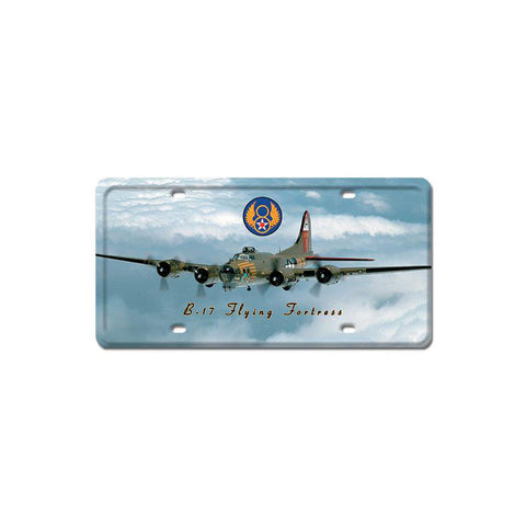 B-17 Flying Fortress Vintage Sign Metal Sign