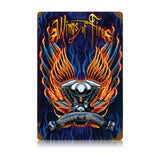 Wings Of Fire Vintage Sign Metal Sign