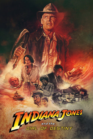 Indiana Jones and the Dial of Destiny Style E Movie Poster 27 x 40 inch