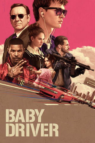 Baby Driver Style C Movie Poster 27 x 40 inch