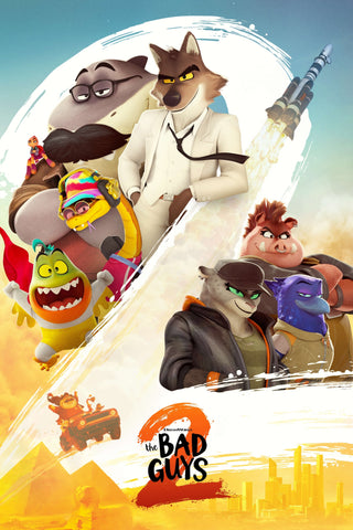 The Bad Guys 2 Style A Movie Poster 27 x 40 inch