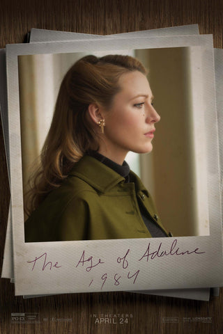 The Age of Adaline Style D Movie Poster 11 x 17 inch