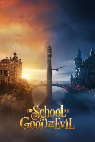 The School for Good and Evil Style A Movie Poster 11 x 17 inch