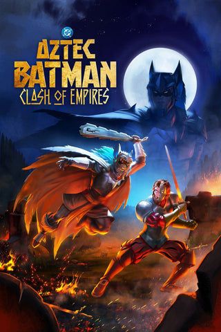 Aztec Batman: Clash of Empires Style B Movie Poster 11 x 17 inch