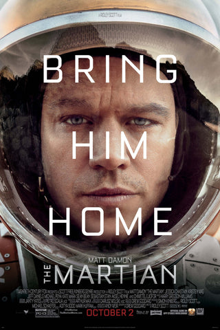 The Martian Style D Movie Poster 11 x 17 inch