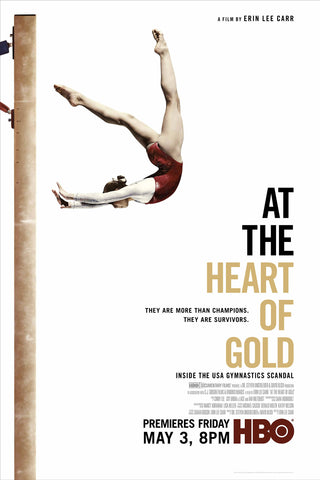 At the Heart of Gold: Inside the USA Gymnastics Scandal Style D Movie Poster 27 x 40 inch