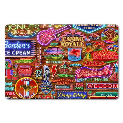 Nifty Neons 18 X 12 vintage metal sign Metal Sign