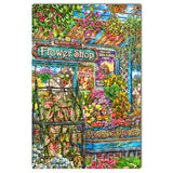 The Flower Shop 16 X 24 vintage metal sign Metal Sign