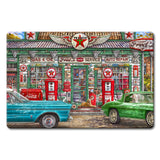 Fred's Service Station 18 X 12 vintage metal sign Metal Sign