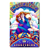 Imagination 12 X 18 vintage metal sign Metal Sign