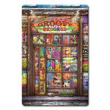 Groovy Records 12 X 18 vintage metal sign Metal Sign