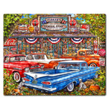 Parker's General Store Trucks 30 X 24 vintage metal sign Metal Sign
