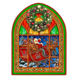 Santa Claus Window 18 X 24 vintage metal sign Metal Sign