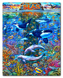 Living Seas Metal Sign 24in X 30in Metal Sign
